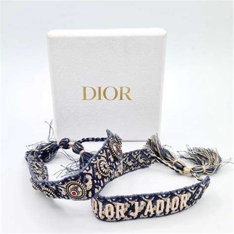 bracelet dior bleu|dior bracelet vintage.